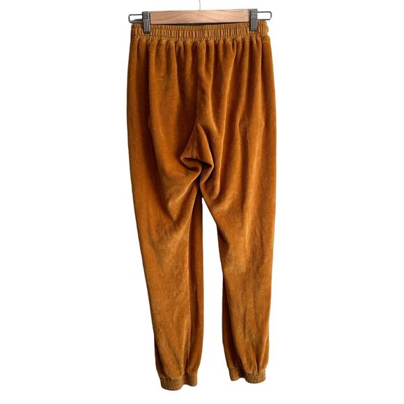 Stark X Velour Jogger Set Warm Goldenrod S/M - Picture 10 of 16